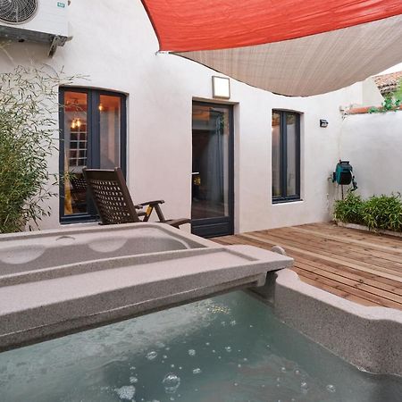 Melina - Jacuzzi - Maison Avec Cour Climatisee Proche Cite Medieval Carcassonne Exteriör bild