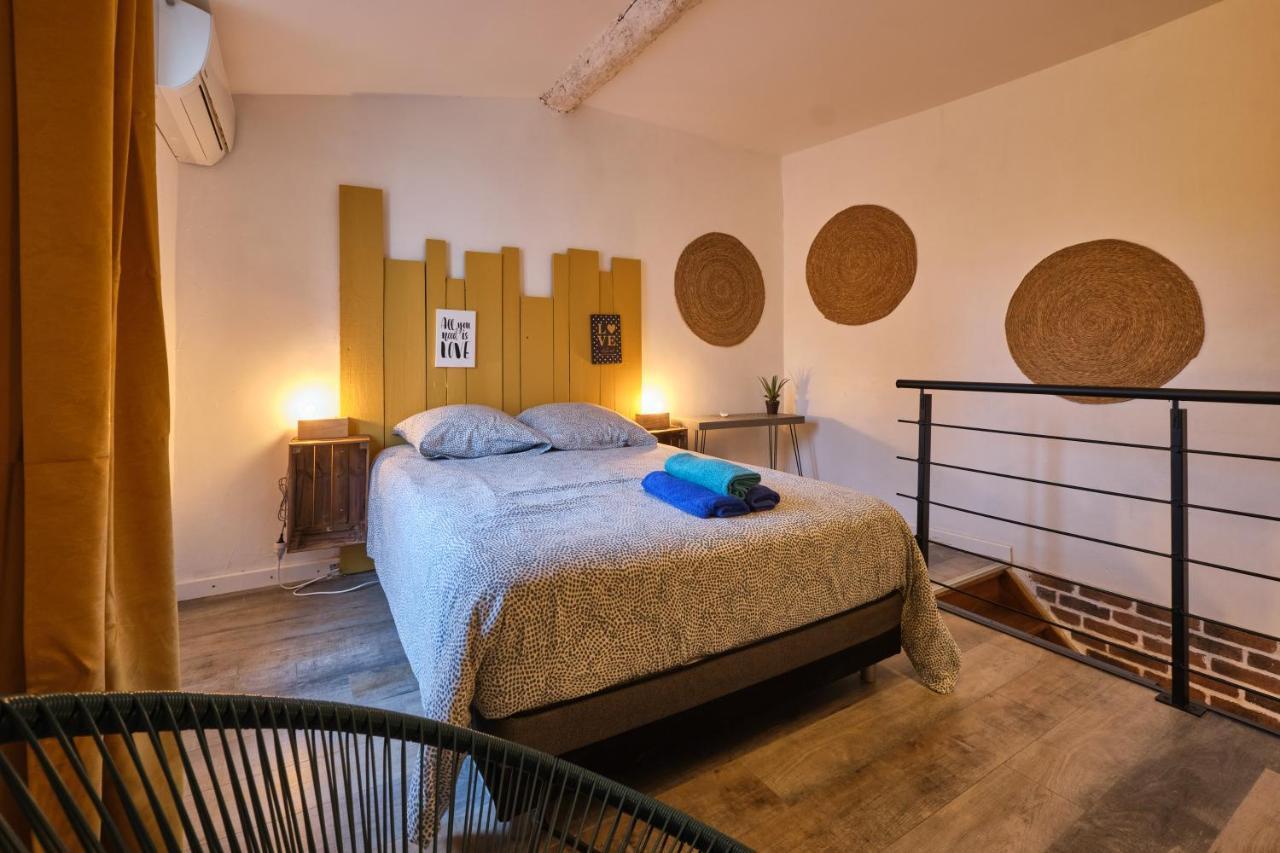 Melina - Jacuzzi - Maison Avec Cour Climatisee Proche Cite Medieval Carcassonne Exteriör bild